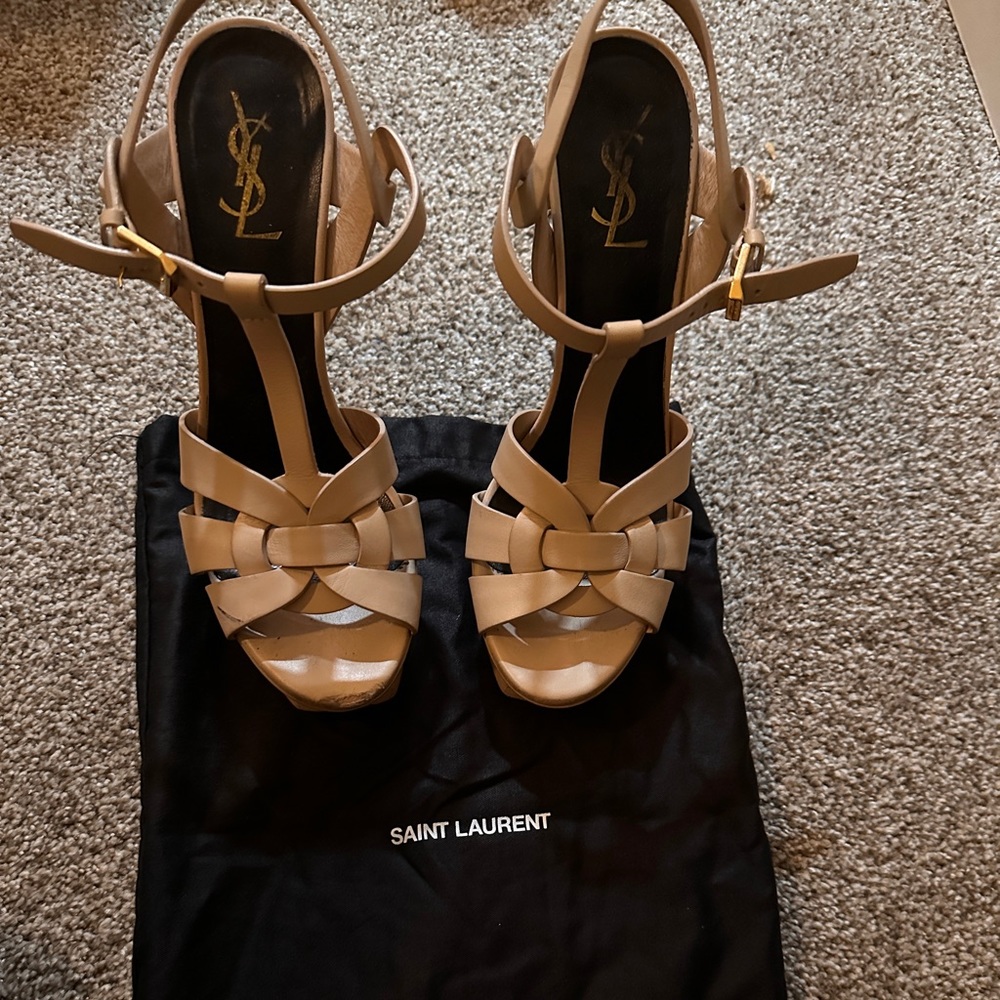 Saint Laurent
Saint Laurent Tribute Platform Sandals